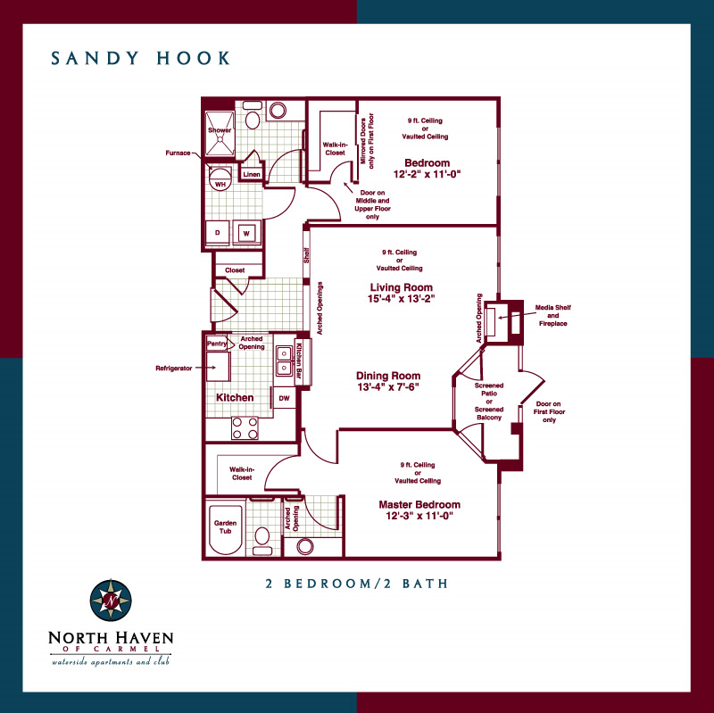 Sandy Hook - floor plan